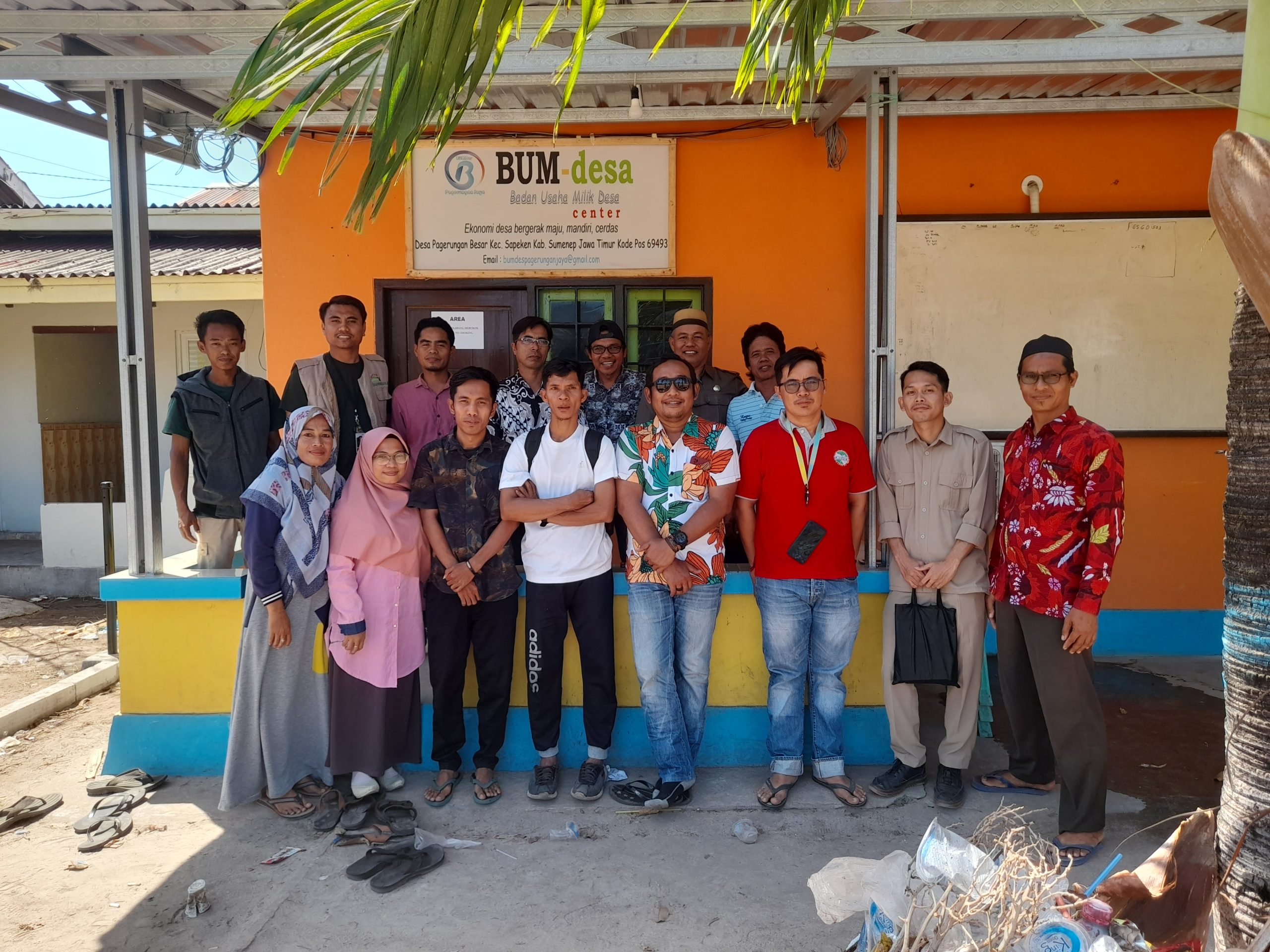 Pendampingan Model Bisnis BUM Desa Pagerungan Jaya