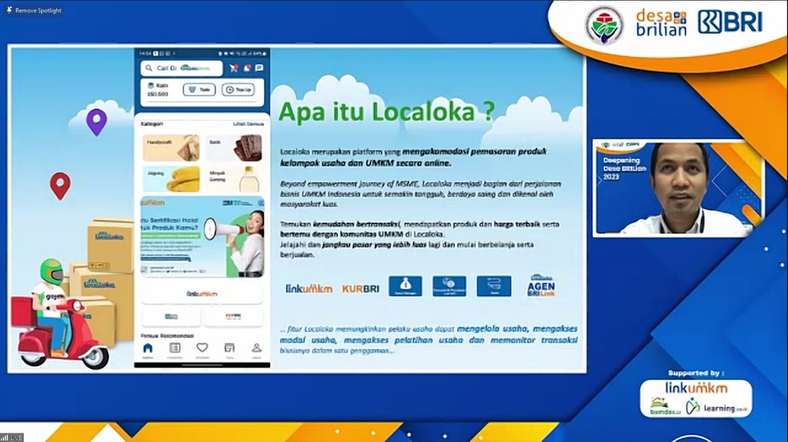 Localoka untuk Pengembangan Produk Unggulan Desa